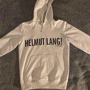 Small helmut lang hoodie, grey, never worn and the condition is 10/10.